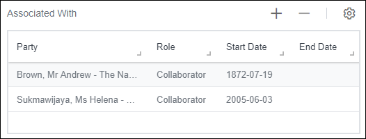 Attachment field